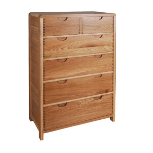 6 Drawer Tall Wide Chest