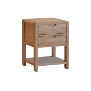 2 Drawer Bedside Cabinet