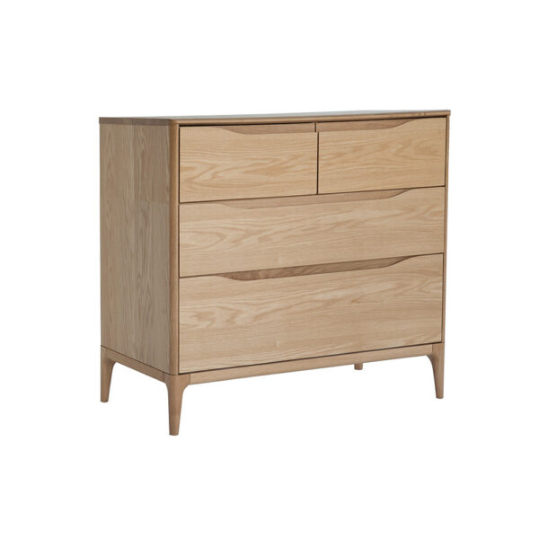 4 Drawer Low Wide Chest