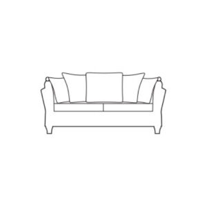 Major High Arm Sofa Straight 