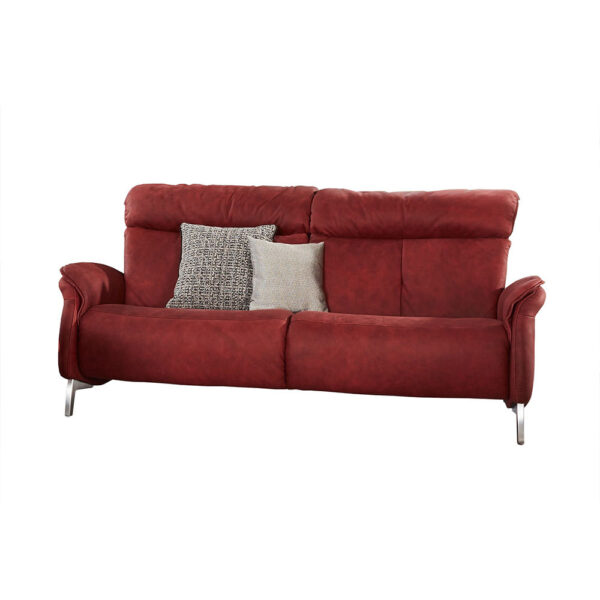 Swan 4748 3 Seater Sofa (2 Seat Optic) Fixed Seat - Wooden Foot - F13