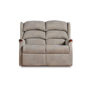 Westbury Fabric Fixed 2 Seat Settee - With Knuckle