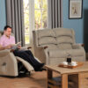 Westbury Fabric Grande Manual Recliner - With Knuckle