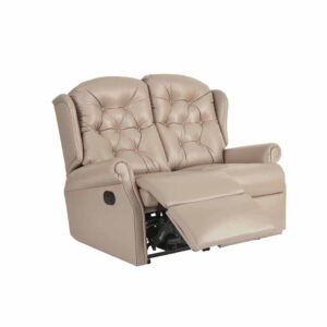 Woburn Fabric Manual Reclining 2 Seat Settee