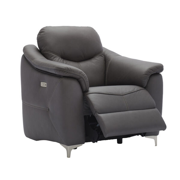 Jackson Soft Manual Recliner Chair - Fabric A