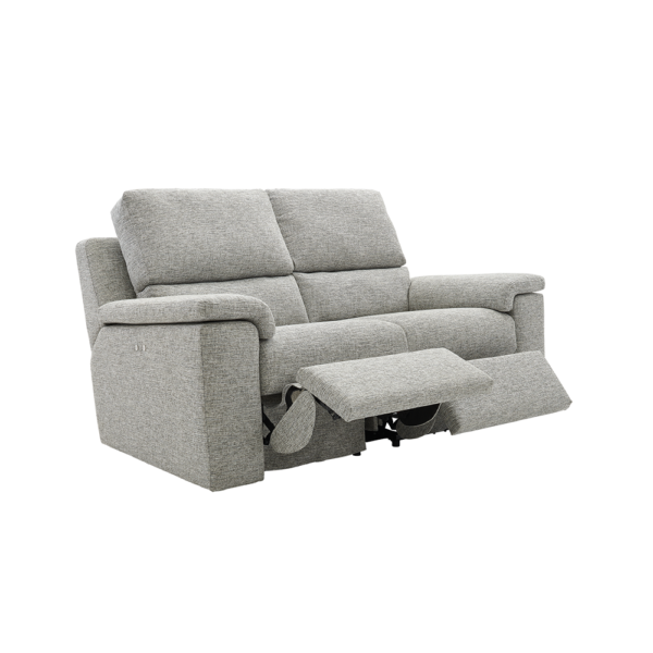 Taylor Soft 2 Seater Electric Recliner DBL - Fabric A