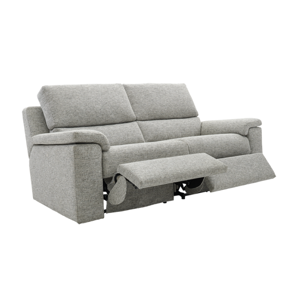 Taylor Soft 3 Seater Electric Recliner DBL - Fabric A