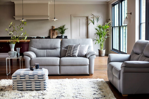 Seattle Fabric 2.5 Seater Sofa - Fabric A