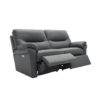 Seattle Fabric 2.5 Seater Manual Recliner DBL - Fabric A