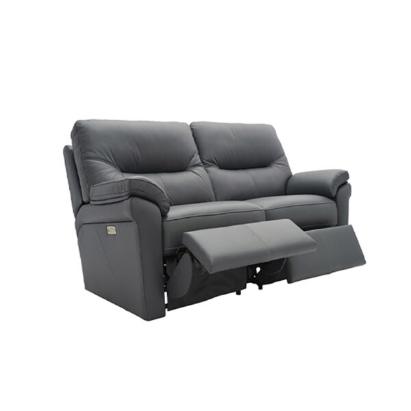 Seattle Fabric 2 Seater Manual Recliner DBL - Fabric A