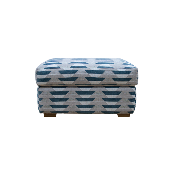 Seattle Fabric Footstool - Fabric A