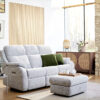 Kingsbury Leather 2 Seater Sofa - Leather H