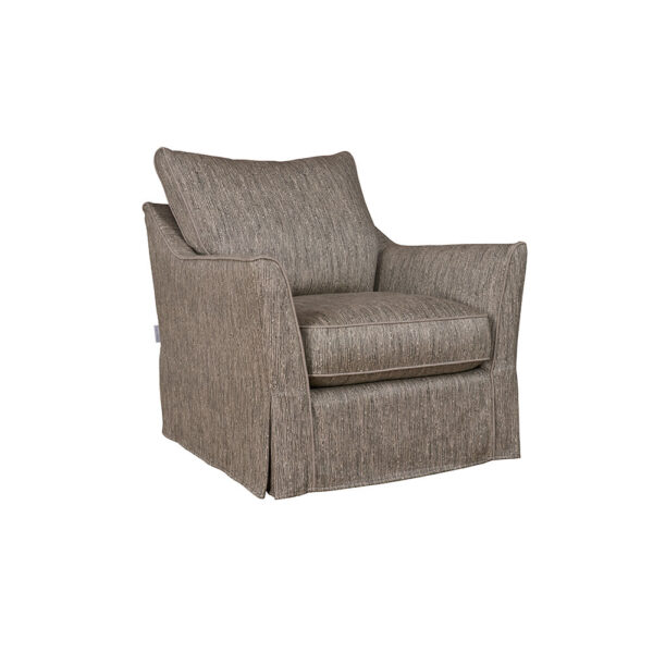 Hawthorne Upholstered Chair - Fibre - Leather L50