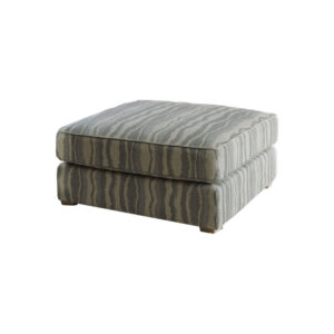 Footstools Upholstered Extra Large Stool - Self Piped - Fibre - Leather L50