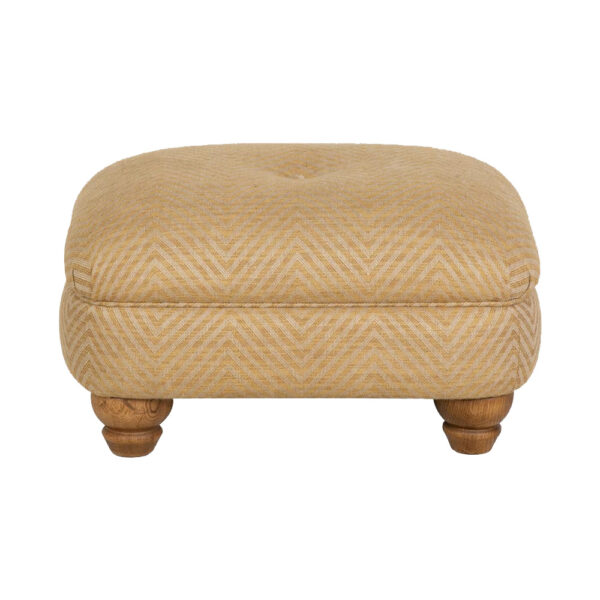 Footstools Accent Button Footstool - Fabric D