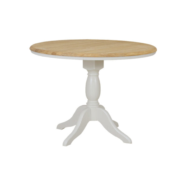 Salcombe Dining Round Fixed Top Table With Pedestal Base
