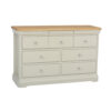 Salcombe Bedroom Wide 7 Drawer Chest