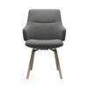 Mint Chair Low Back D200 w/arms - Fabric