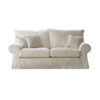Lavinia Slip Cover Small Sofa - Self Piped - Foam - Fabric A