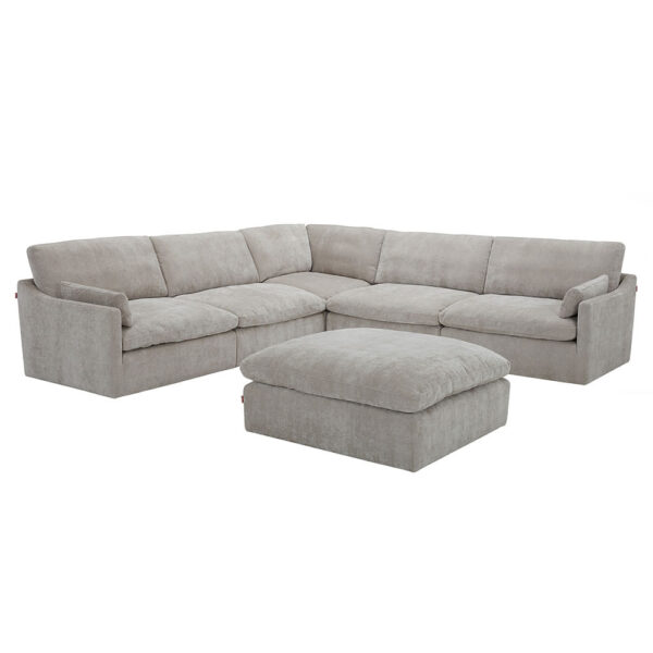 Raffles Corner Sofa - Grey