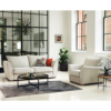 Henderson Upholstered Small Sofa - Self Piped - Fibre - Fabric A