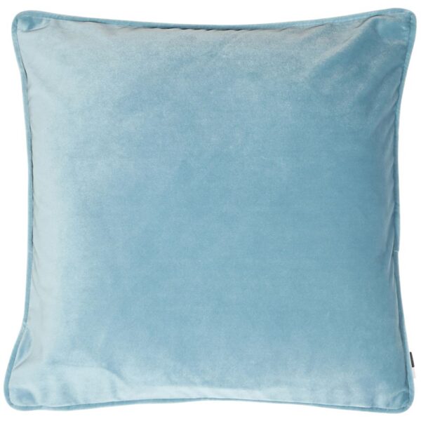 Velvet Piped Ocean Cushion