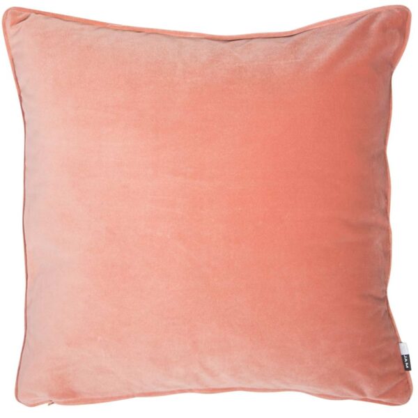 Velvet Piped Rosewood Cushion