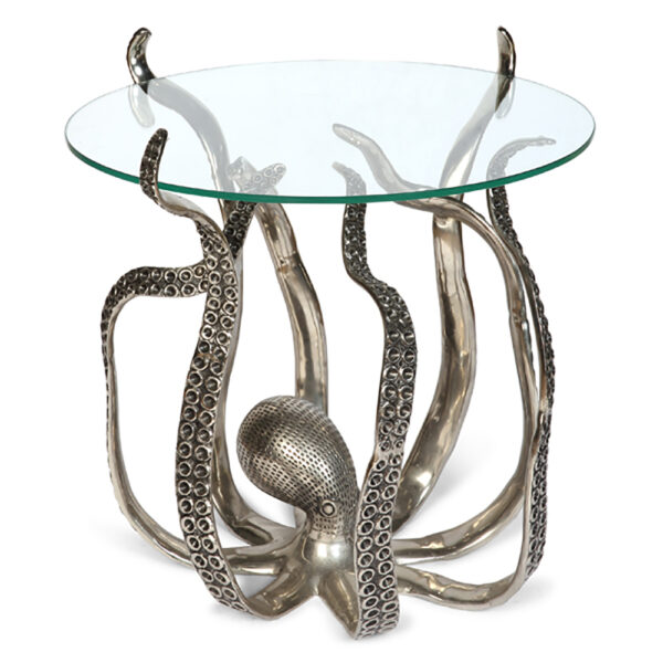 Octopus Table with Glass Top - Large
