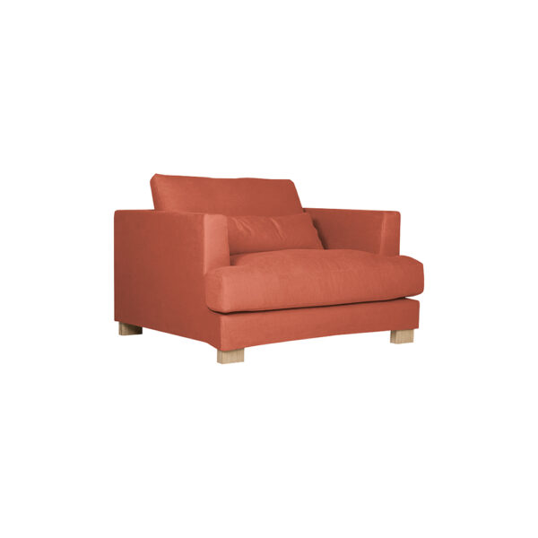 Brandon Wide Armchair - Fixed Cover - LUX Comfort - Range 1