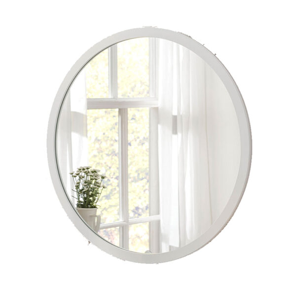 Mirrors Classic Circle - White - 110cm