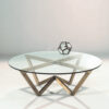 Angle Circular Coffee Table
