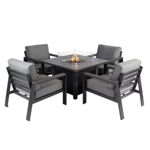 Madison Firepit Table & 4 Chairs