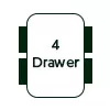 4 Drawers