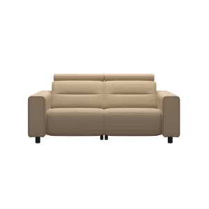 Emily Steel Trim 2 Seater Sofa - Batick