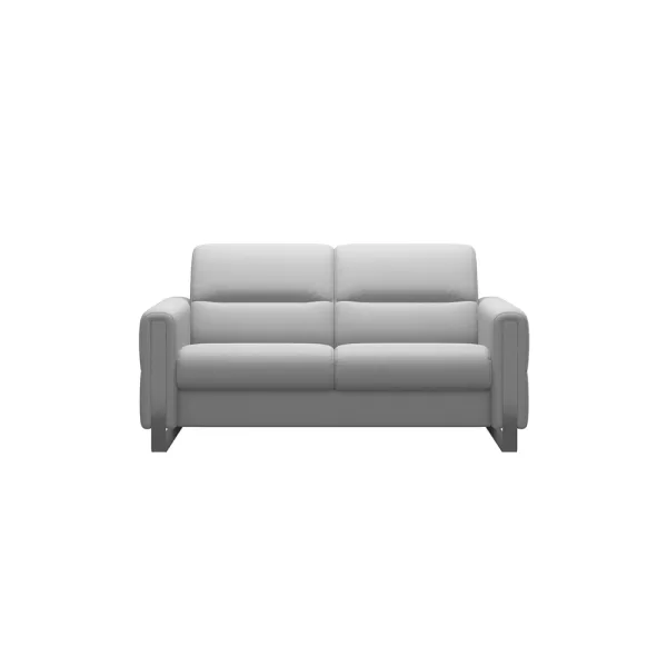 Fiona Steel Trim 2 Seater Sofa - Batick