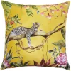 Leopard Outdoor Cushion 43x43- Gold