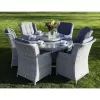 Ellie 180cm Oval Table & 6 Chairs