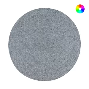 Nico Indoor/Outdoor Round Rug 200cm - Charcoal