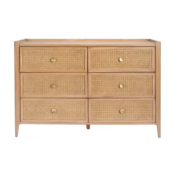 Lombok 6 Drawer Wide Chest