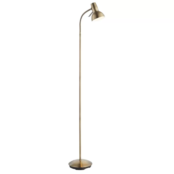 Lighting Amalfi Floor Lamp Antique Brass