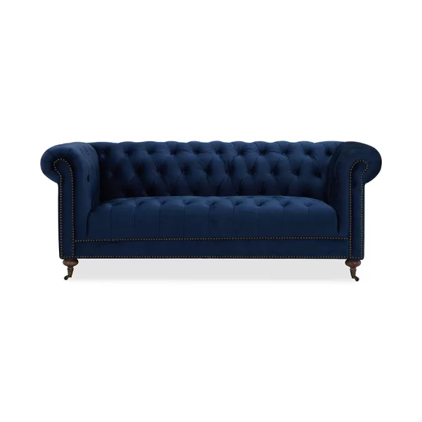 Amelia Chesterfield 2 Seater Sofa - Fabric