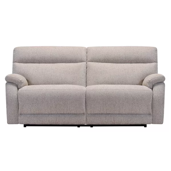 3 Seater Sofa Dual Power Recliner - Fabric