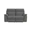 2 Seater Sofa Double Power Recliner - Fabric