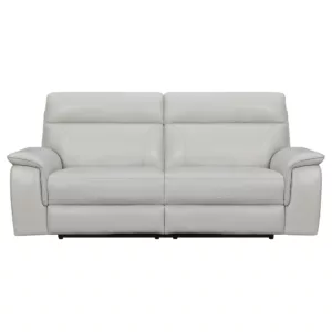 3 Seater Sofa Double Power Recliner - Fabric