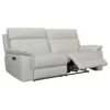 3 Seater Sofa Double Power Recliner - Fabric