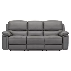 3 Seater Sofa Double Power Recliner - Fabric