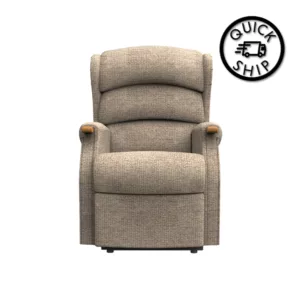 (SUPER FAST) Westbury Grande Dual Motor Lift Recliner - Byron Mocha, Teak Knuckles