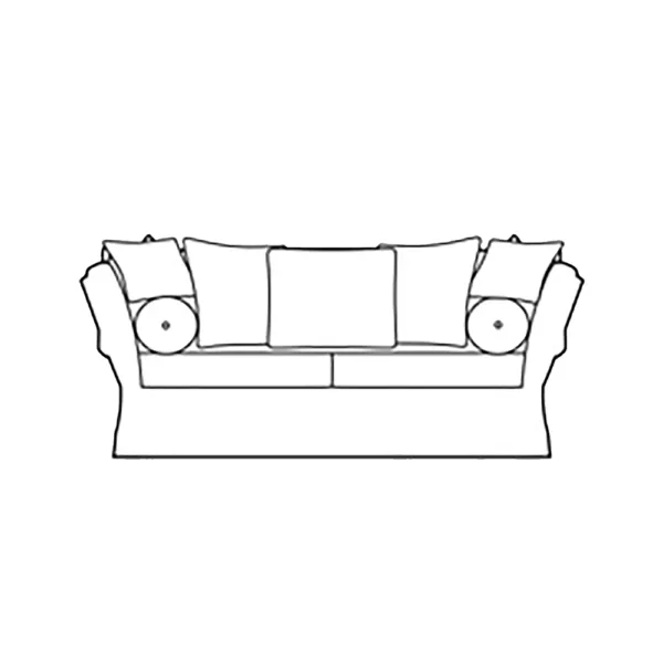 Minor Sofa - Fabric E 