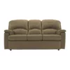 Small 3 Seater Sofa - Leather N