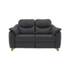 2 Seater Static Sofa - Leather H